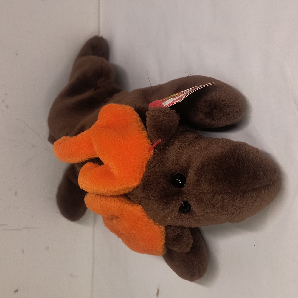 TY Beanie Baby Chocolate the Moose Retired Rare Collectors Item